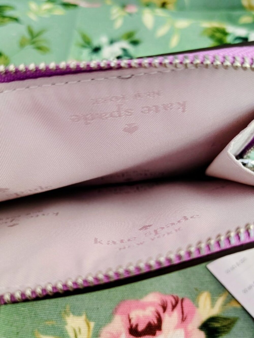 Kate Spade Lavender Wristlet Wallet NWT $129 - Picture 8 of 14